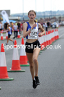 Womens under-17s 2021 Northern 6 and 4 Stage and Young Athletes Road Relays, Redcar. Photo: David T. Hewitson/Sports for All Pics